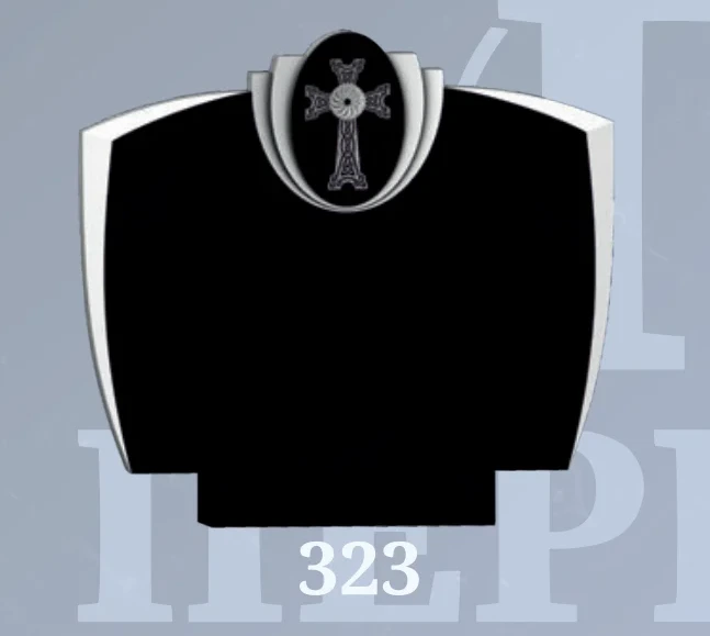 Фрезерованный памятник: Модель №323 — артикул catalog-freza-323